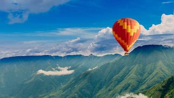 Turkey is passe. Welcome the hot air balloons at Meghalaya!