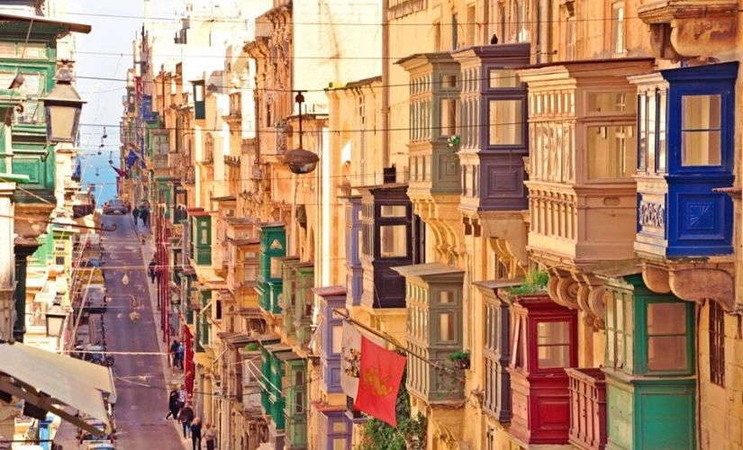 Balconies of Malta, Italy. Via Facebook