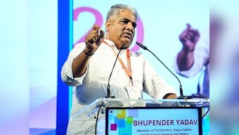 Puducherry: Union Minister Bhupendra Yadav begins coastal clean up drive
