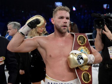 British boxer Billy Joe Saunders' boxing license suspended after appearing to condone domestic violence in video British boxer Billy Joe Saunders' boxing license suspended after appearing to condone domestic violence in video