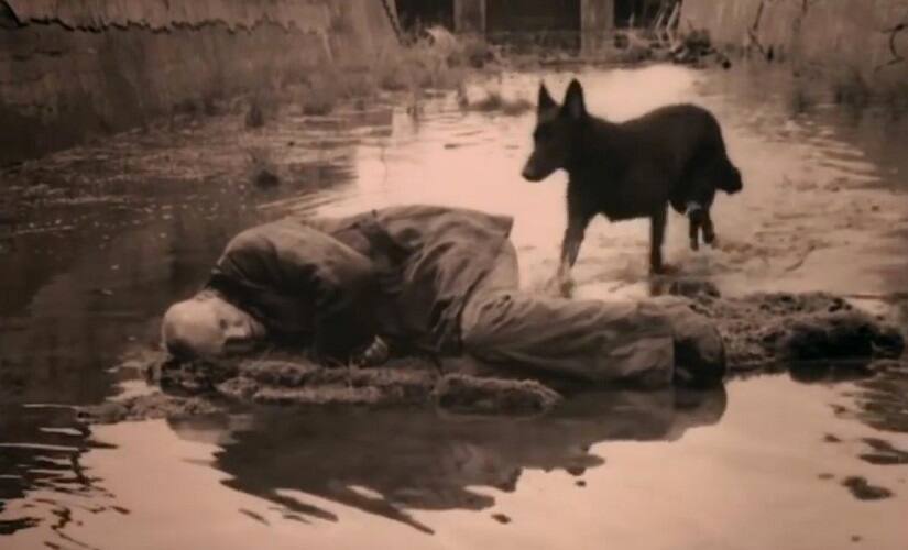 A still from Andrei Tarkovsky's Stalker. Image via Facebook.