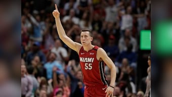 NBA: Miami Heat's Duncan Robinson on course to break slew of 3-pointer records in breakout season