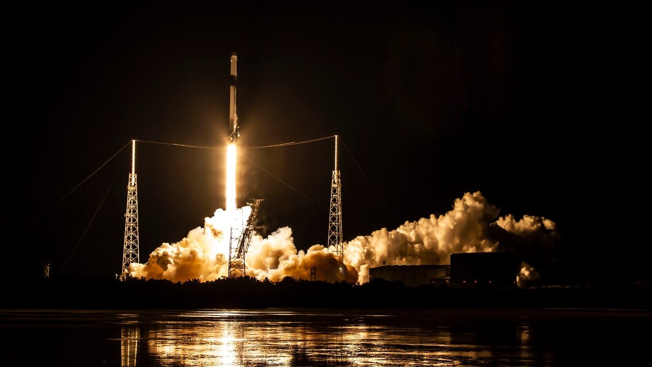 The twentieth launch of the SpaceX crew dragon that went on a resupply mission to the ISS. Image credit: Twitter/SpaceX