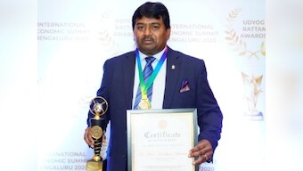 Dr Hari Krishna Maram Felicitated For Contribution Towards Digital India