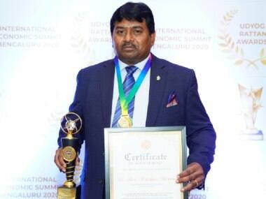 Dr Hari Krishna Maram Felicitated For Contribution Towards Digital India