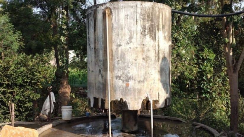 Community members often use piped surface water for washing and well-drawn water for consumption. The district administration is trying to generate awareness among the community to use surface water for consumption. Image via Mongabay-India/ Sahana Ghosh