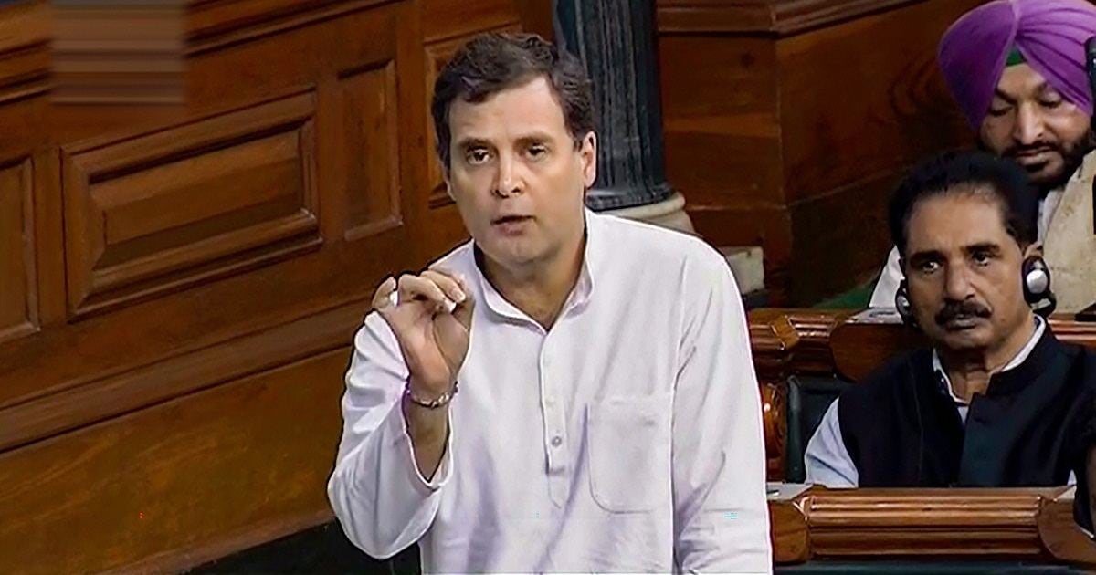 Rahul Gandhi Raises Issue Of Bad Loans In Lok Sabha; Congress Stages ...