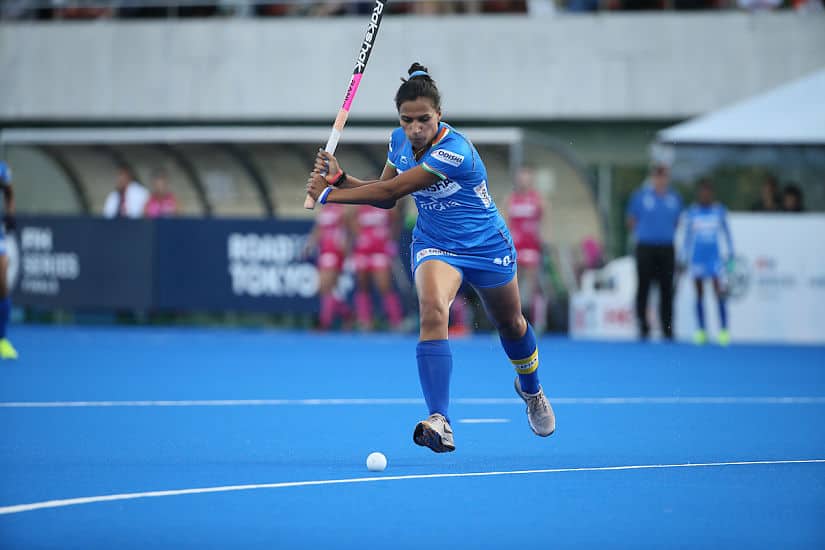 File image of India women’s hockey captain Rani Rampal. Image courtesy: Hockey India
