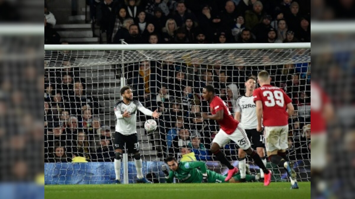 FA Cup: Manchester United ease past Wayne Rooney's Derby County to progress into quarter-finals