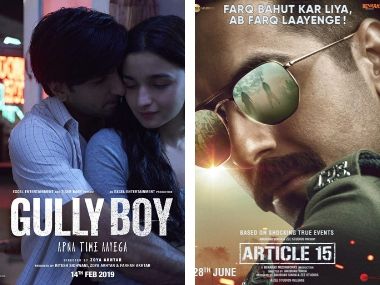 Critics' Choice Film Awards 2020 nominations: Gully Boy, Article 15 compete for best film; Nivin Pauly, Mammootty get best actor nods Critics' Choice Film Awards 2020 nominations: Gully Boy, Article 15 compete for best film; Nivin Pauly, Mammootty get best actor nods