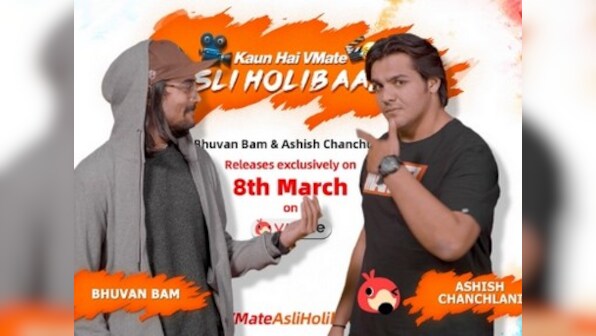 #VMateAsliHolibaaz trailer out: Bhuvan Bam takes on Ashish Chanchlani this Holi