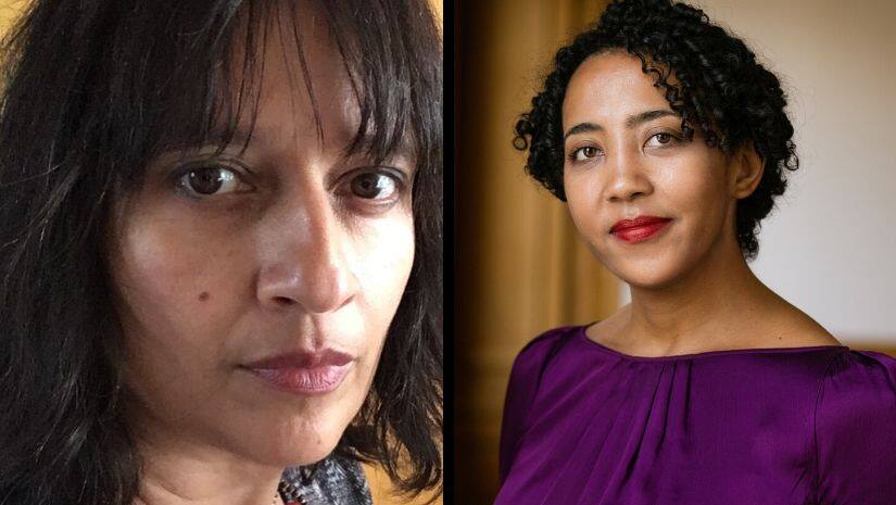 British poet Bhanu Kapil (left) and Zambian/ American writer Namwali Serpell are among the winners of the 2020 Windham-Campbell Prize.