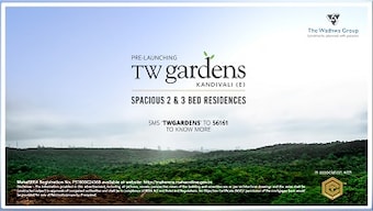A home with 25,000 acres of forest reserve in the backyard –  The Wadhwa Group brings to you TW Gardens, Kandivali