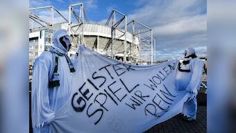 Coronavirus pandemic: 'Football without people is not football', say fans as calls to scrap rest of Bundesliga season intensify