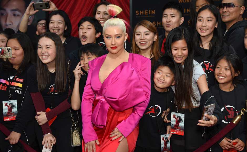 Liu Yifei, Christina Aguilera attend world premiere of Disney's live action remake of Mulan in Hollywood Liu Yifei, Christina Aguilera attend world premiere of Disney's live action remake of Mulan in Hollywood