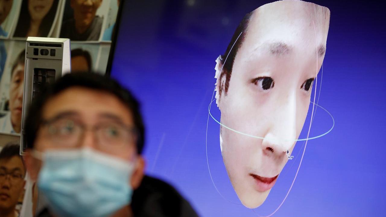 A software engineer works on a facial recognition program that identifies people when they wear a face mask at the development lab of the Chinese electronics manufacturer Hanwang (Hanvon) Technology in Beijing as the country is hit by an outbreak of the novel coronavirus , China. Image: Reuters