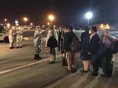 IAF brings back first batch of 58 Indian pilgrims from coronavirus-hit Iran; swab samples of 529 arrive for tests IAF brings back first batch of 58 Indian pilgrims from coronavirus-hit Iran; swab samples of 529 arrive for tests