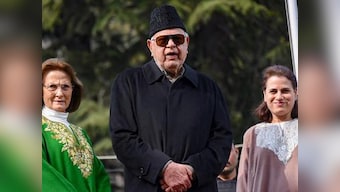 Day after release, National Conference chief Farooq Abdullah meets son Omar Abdullah at sub-jail in Srinagar
