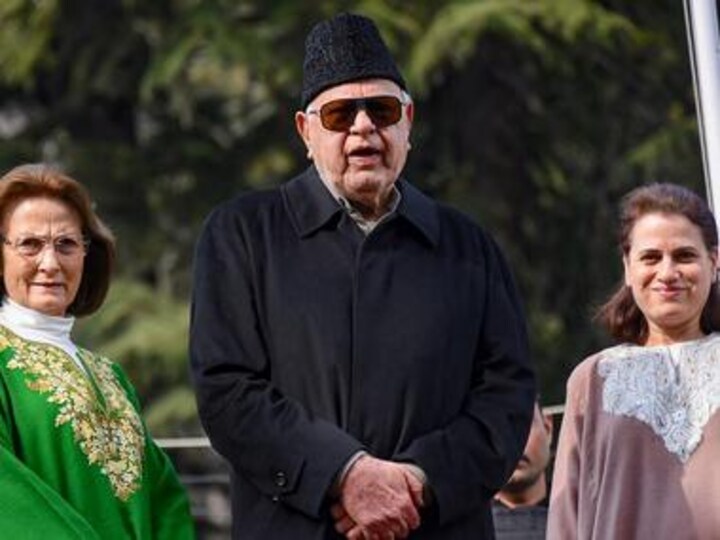 Day after release, National Conference chief Farooq Abdullah meets son Omar Abdullah at sub-jail in Srinagar