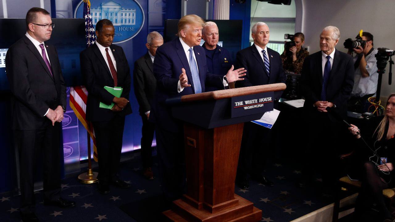 U.S. officials risk public health by equating COVID-19 with places far from home. AP Photo/Patrick Semansky
