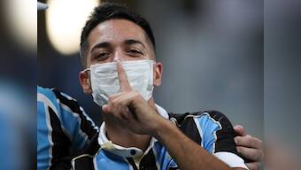 Coronavirus pandemic: After Gremio players' 'masked' protest, Brazilian federation halts national football competitions