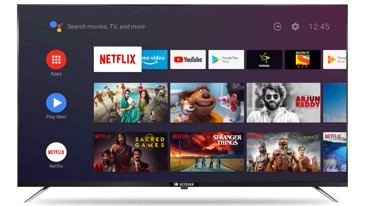 Kodak CA Smart TV series with Android support and Dolby Vision launched in India at a starting price of Rs 23,999 Kodak CA Smart TV series with Android support and Dolby Vision launched in India at a starting price of Rs 23,999