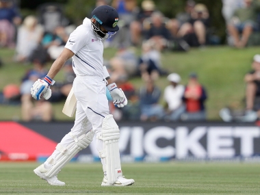 India vs New Zealand: Premeditated and rigid footwork cause Indian captain Virat Kohli's undoing on sluggish pitches India vs New Zealand: Premeditated and rigid footwork cause Indian captain Virat Kohli's undoing on sluggish pitches