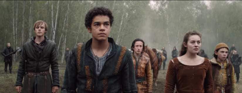 Jack Barton, Amir Wilson, Islam Bouakkaz, Ruby Serkis and Nathanael Saleh. Image via YouTube .