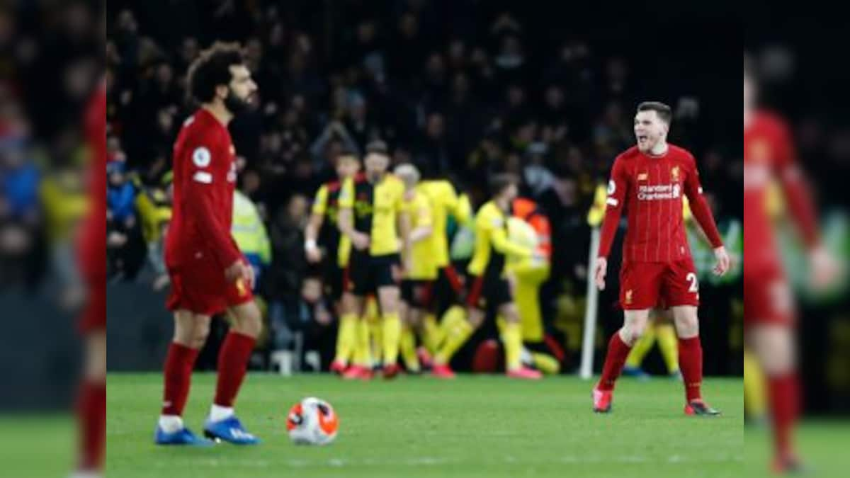 Premier League: Liverpool's unbeaten dream run ends in shock 3-0 thrashing at Watford