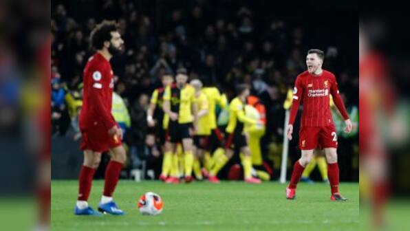 Premier League: Liverpool's unbeaten dream run ends in shock 3-0 thrashing at Watford