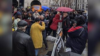 Students, activists, Indian diaspora protest against CAA, Delhi riots in London; demand Amit Shah’s resignation