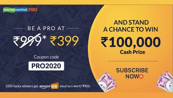 Moneycontrol Pro 2020 contest: 400 vouchers won, 600 more to go; check online to find out if you one of the winners