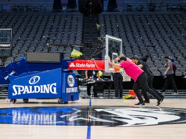 Coronavirus pandemic: NBA Commissioner Adam Silver says league's hiatus to last at least a month Coronavirus pandemic: NBA Commissioner Adam Silver says league's hiatus to last at least a month