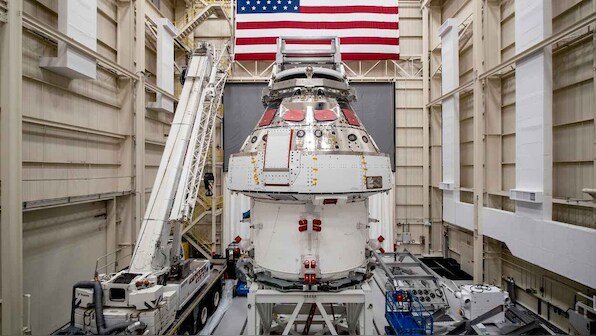 Coronavirus delays work on NASA’s moon rocket and capsule for the Artemis mission