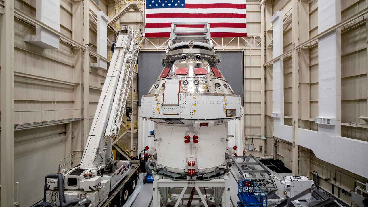 Coronavirus delays work on NASA’s moon rocket and capsule for the Artemis mission Coronavirus delays work on NASA’s moon rocket and capsule for the Artemis mission