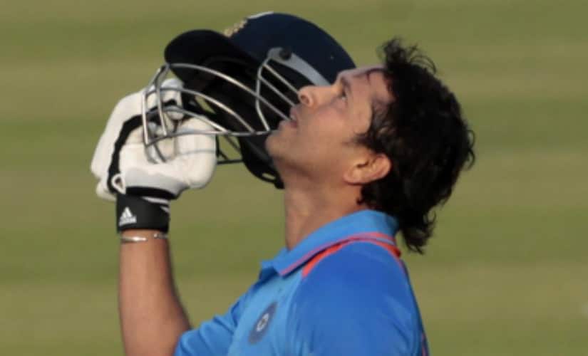 Sachin Tendulkar’s 111 went in vain as South Africa defeated India by three wickets in their 2011 Cricket World Cup clash at Nagpur. Reuters 