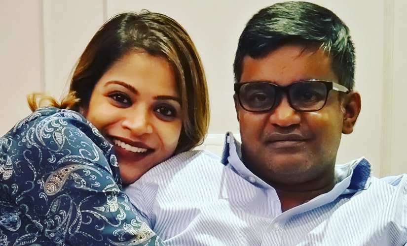 Selvaraghavan with wife Geetanjali. Image from Twitter