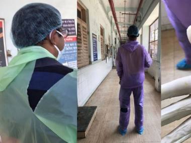 Coronavirus Outbreak: In Kolkata, doctors on the frontline forced to make do with used gloves, raincoats for gowns Coronavirus Outbreak: In Kolkata, doctors on the frontline forced to make do with used gloves, raincoats for gowns