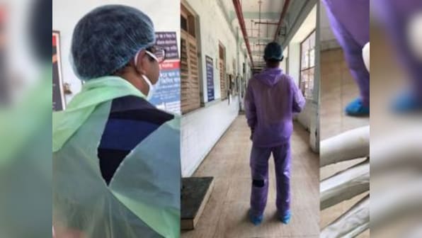Coronavirus Outbreak: In Kolkata, doctors on the frontline forced to make do with used gloves, raincoats for gowns