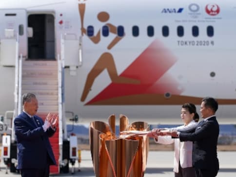 Tokyo Olympics 2020: Despite coronavirus threat, over 500 people gather for Olympic torch event Tokyo Olympics 2020: Despite coronavirus threat, over 500 people gather for Olympic torch event