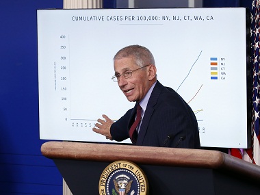 Dr Anthony Fauci, key member of White House's coronavirus task force, gets featured on cupcakes, apparel, candles Dr Anthony Fauci, key member of White House's coronavirus task force, gets featured on cupcakes, apparel, candles