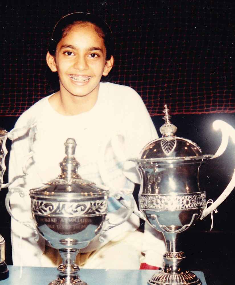 Aged 13, Aparna won the sub-junior, junior, and women’s titles at Bombay district Championships. 