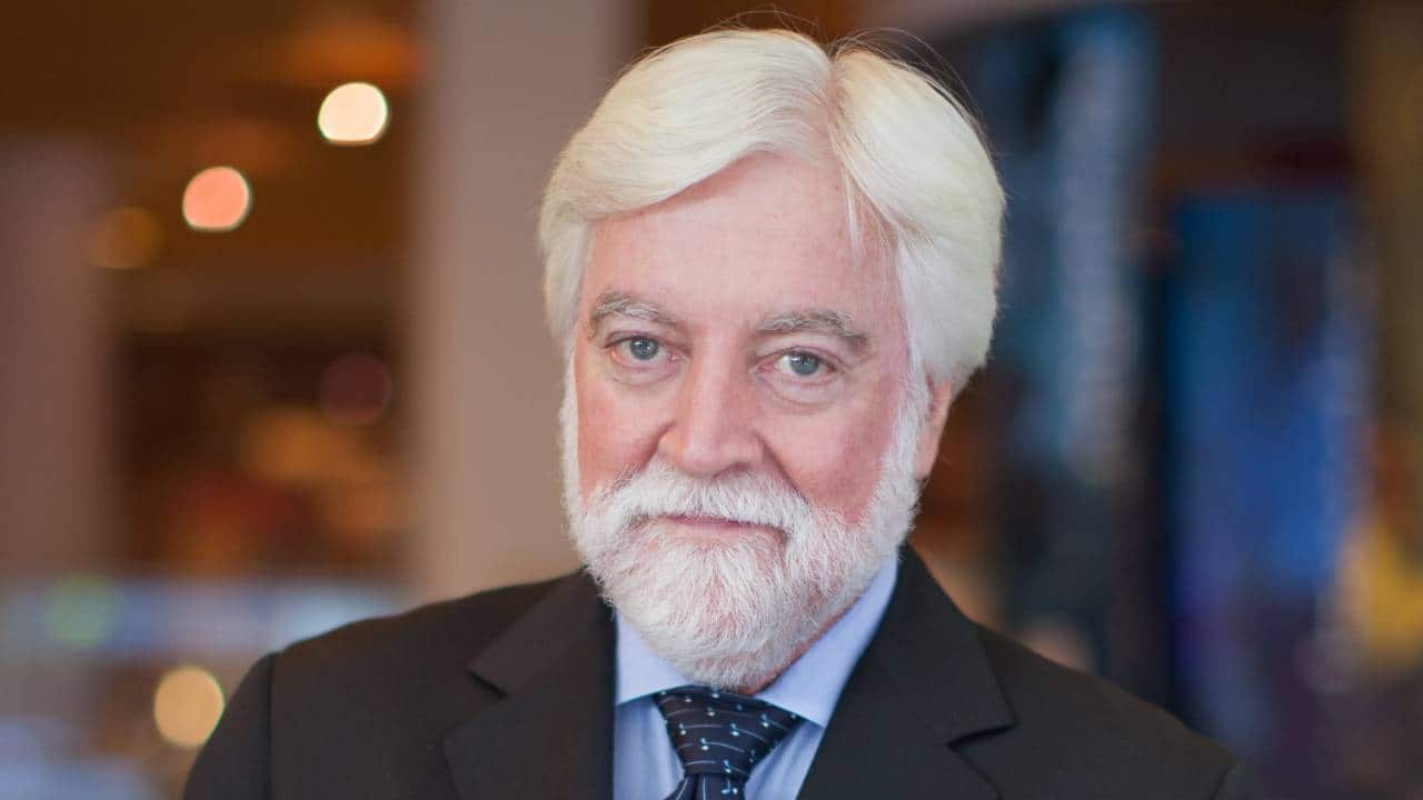 Famed neurosurgeon Dr James Goodrich, known for separating conjoined