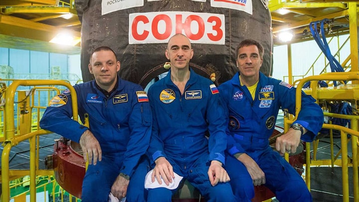 Three astronauts reach ISS, after low-key launch and a month spent isolation due to the coronavirus pandemic