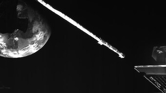 ESA-JAXA's joint mission, BepiColombo, flew within 12,700 km of Earth on its way to explore Mercury