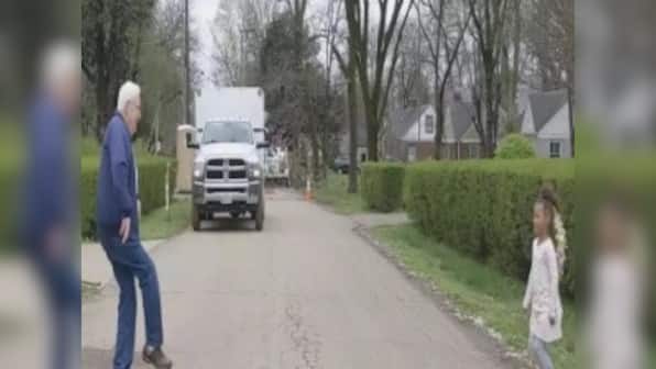 80-yr-old US man's 'social distance dance-off' with granddaughter during COVID-19 outbreak melts hearts around the world
