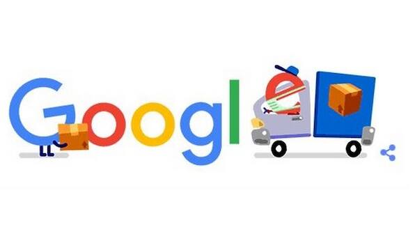 Today's Google Doodle salutes delivery workers for their contribution in the Coronavirus fight