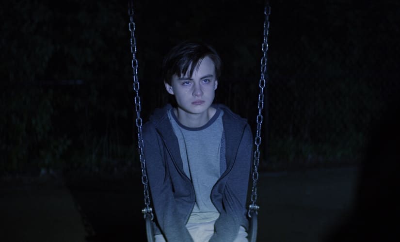 Jaeden Martell as Jacob Barber in a still from Defending Jacob