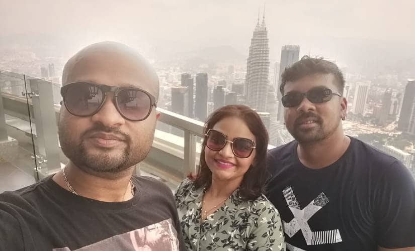 A file image of Abhilash Parida, who has been stranded in Malaysia along with his sister and brother-in-law, since 12 March. The group is currently put up in an Airbnb with dwindling rations. The high cost of living juxtaposed with the sheer difficulty to procure further supplies has led to a seemingly helpless situation for them.