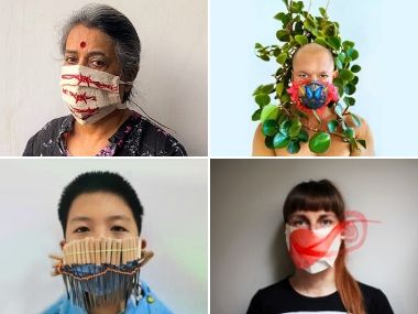 For the Maskbook campaign, how artists world over are using protective masks as canvasses for creativity For the Maskbook campaign, how artists world over are using protective masks as canvasses for creativity